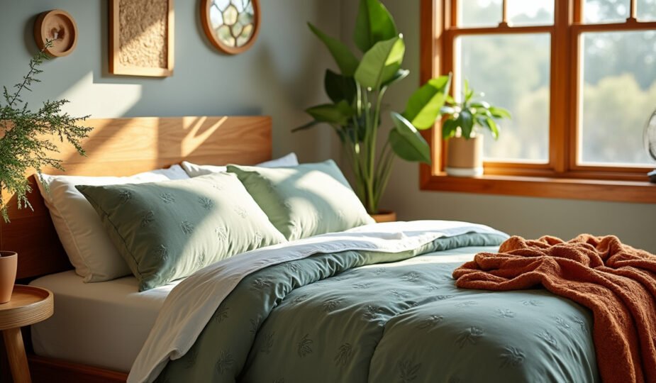découvrez nos couettes écoresponsables, conçues pour allier confort et respect de l'environnement. optez pour un sommeil sain et durable tout en soutenant des pratiques écologiques. faites le choix d'un sommeil de qualité tout en préservant la planète.